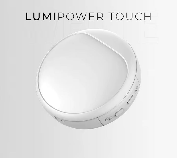 LumiPower Touch – Dein 4-in-1 LED-Spiegel, Handwärmer und Powerbank