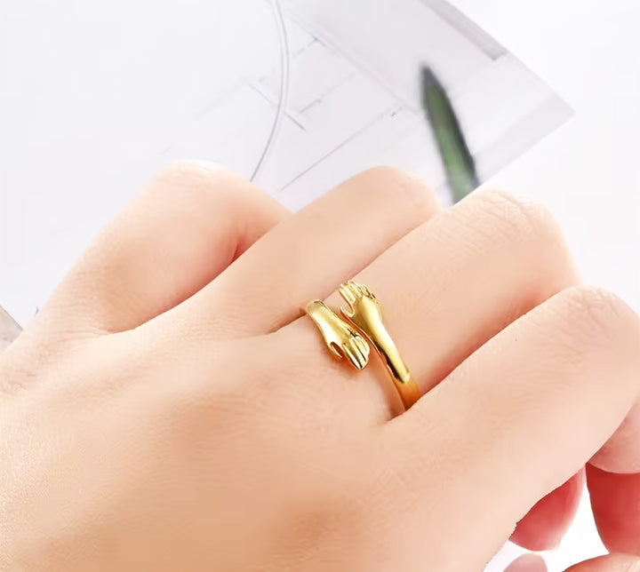 LoveHug Ring – Der verstellbare Umarmungsring